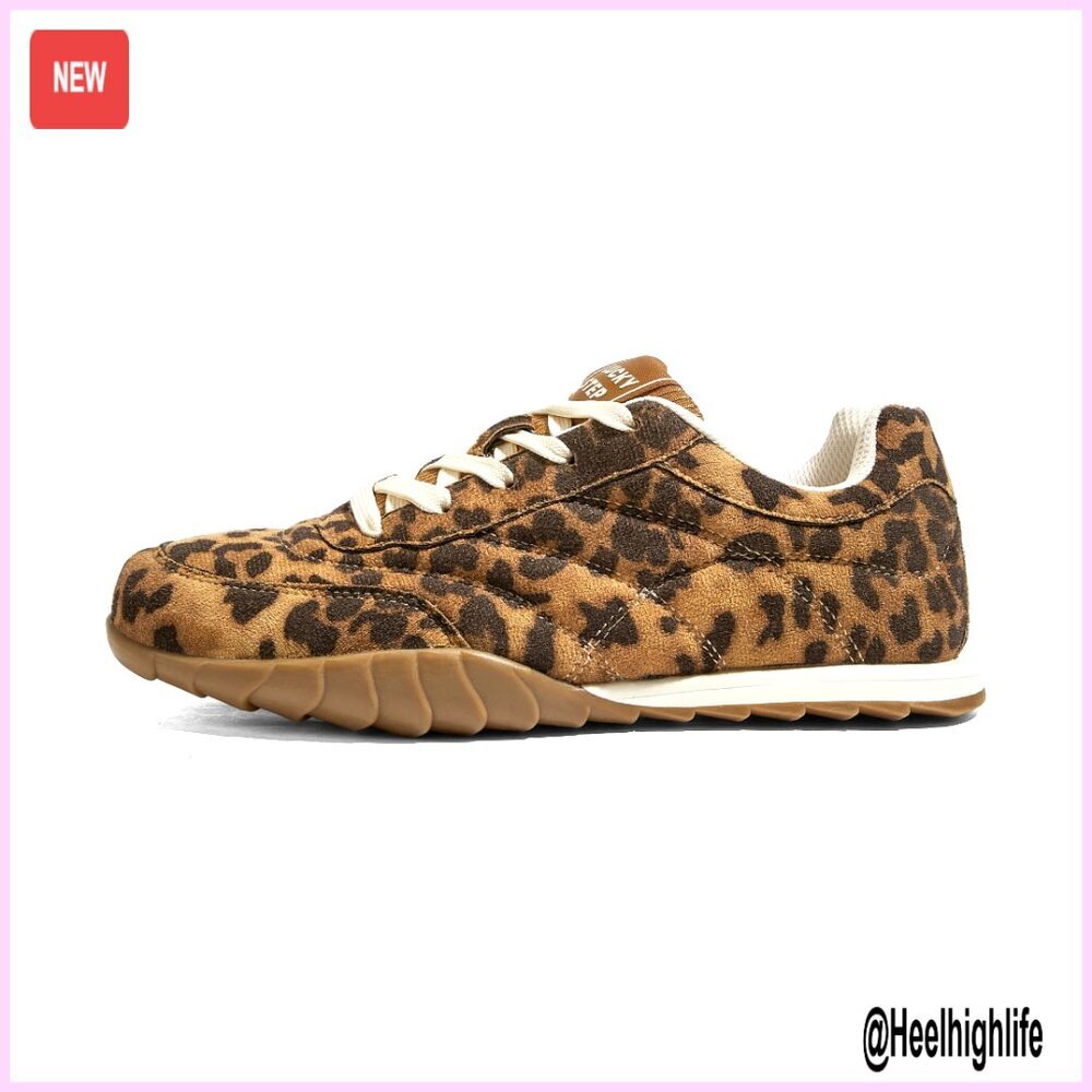 Women's Retro Sneakers Thin Sole Anti-Slip Comfortable Walking Shoes